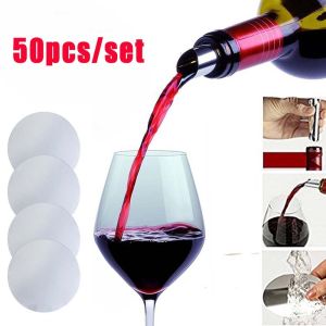 THTZI Portable Foldable Drip-proof Disk Silver for Wedding party Pourer Bar tools Wine Pourer Pour Spout