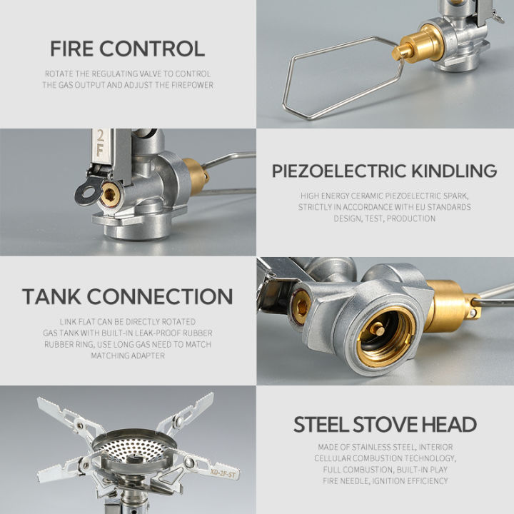 CAMPINGMOON%20XD-2F%20Mini%20High-Power%20Rocket%20Stove%2092g%20Ultralight%20Portable%20Camping%20Hiking%20Outdoor%20Cooking%20Heavy%20Duty%20Butane%20Gas%20Fuel%20Burner%203.3kw%20Firepower%20Built-in%20Igniter%20Screw%20Type%20with%20Storage%20Bag%20Camping%20Moon%20-%20Image%208