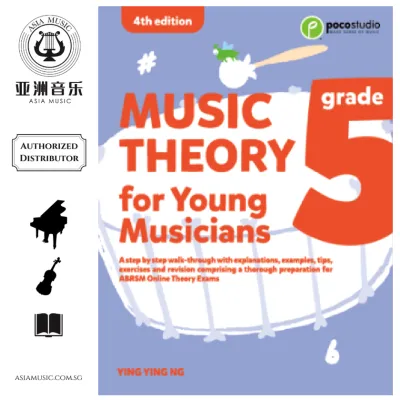 AUTHORIZED DISTRIBUTOR -POCO STUDIO - MUSIC THEORY FOR YOUNG MUSICIANS - GRADE 5 - 4TH EDITION - YING YING NG