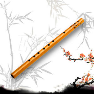 pamelaea Traditional 6 Hole Bamboo Flute Clarinet Student Musical Instrument Wood AU