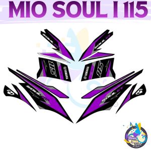 YAMAHA MIO SOUL I 115 BLAZE GT INDO STICKER DECALS