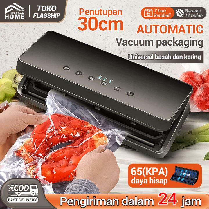 Eleganhome Vacuum Sealer Otomatis Basah Dan Kering Food Sealer Vakum