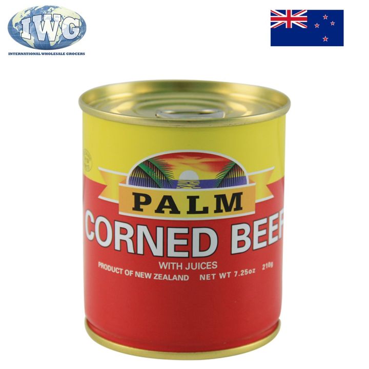IWG PALM Corned Beef with Nat. Juice Plain 210g Lazada PH
