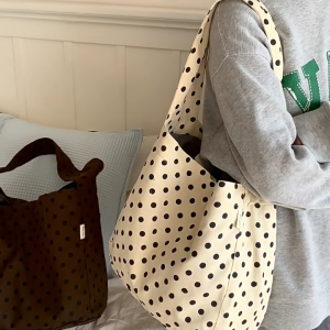 Handbag Trendy Shoulder Bag Canvas Work Bags Simple Purses Satchel Women Casual Handbag for Work Dating College Gifts