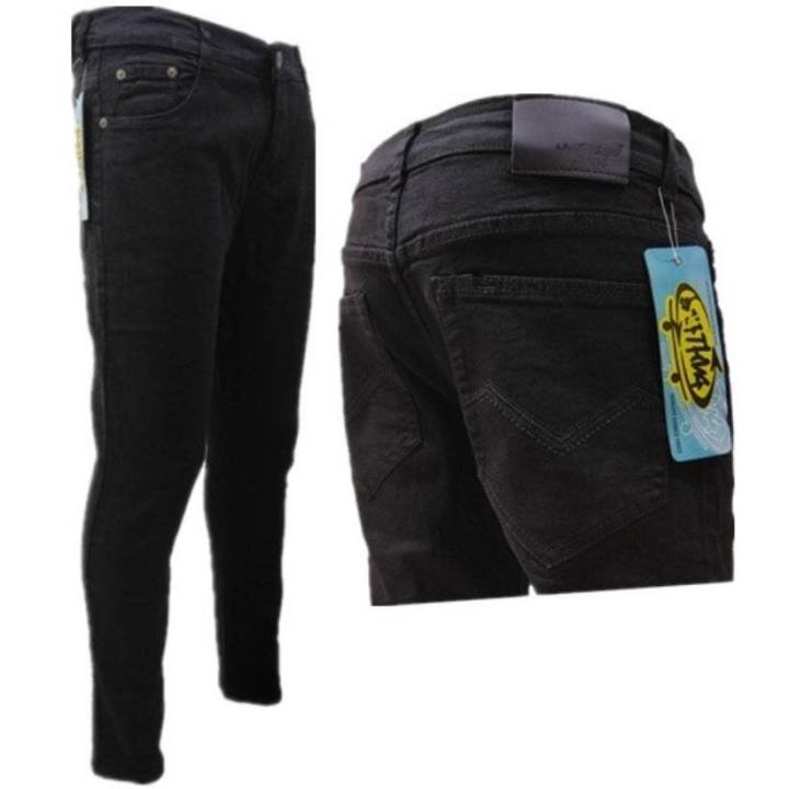 JAG Black Jeans skinny stretch denim pants for men's | Lazada PH