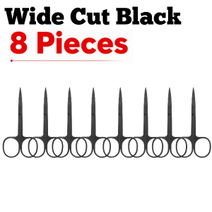 Premium Stainless Steel Beauty Scissor Eyebrow Nose Hair Beard Trim Tweezer Trimming Gunting Bulu Hidung Janggut 眉鼻毛剪刀