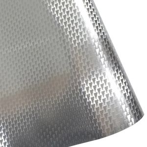 AODDO Hiệu ứng 3D Màng Vinyl sợi cacbon Độ bóng cao Sợi carbon rèn Miếng dán bọc giấy bạc Ngầu 50x30cm 152x10cm Nhãn dán nội thất xe hơi Dành cho ô tô xe máy tự làm