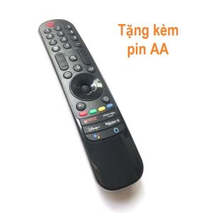 Magic Remote Dùng Cho TV LG Điều Khiển Tivi Giọng Nói Chuột Bay Thay Được MR23GA MR22GA MR21GA Đời 2023 2022 2021 Kèm Pin AA