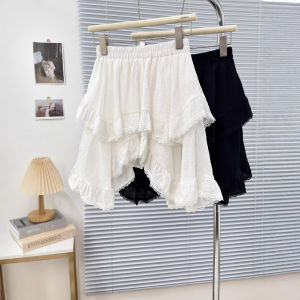 COD little fairy skirt summer new irregular white lace anti-light cake skirt 94382026 new product