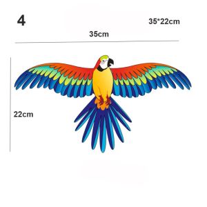 FEELDG Children Gift DIY Toy 35cm Plastic Eagle Kite Large Eagle Kites Flying Bird Kites