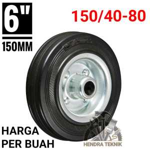 RODA KARET  3" 4" 5" 6" 8" 10" RODA SAJA RODA TROLI 7CM 10CM 12CM 15CM 20CM 25CM RODA TANPA RUMAH PANGKON 75MM 100MM 125MM 150MM 200MM 250MM