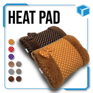 Electric Heat Pack Massager For Cramps Ache Water heat Pad (BROWN)