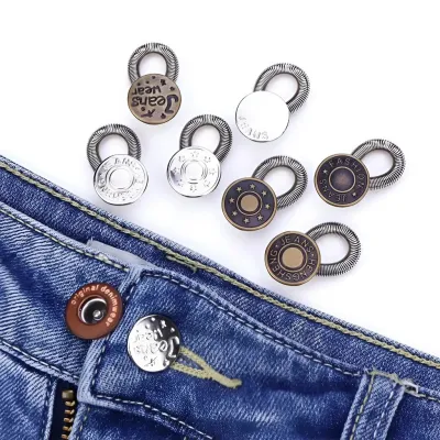 MÓC NỚI EO QUẦN JEANS SET 10 CÁI – KHÓA NỐI CÚC QUẦN BÒ CO GIÃN KHÔNG CẦN MAY TIỆN LỢI