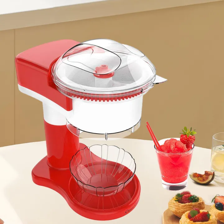 Baosity Electric Ice Shaver Snow Ice Machine Compact Powerful Italian ...
