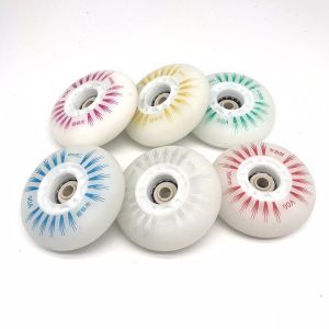 Bánh sáng xe giày trượt patin đèn led siêu sáng nhiều màu cho trẻ em người Lớn