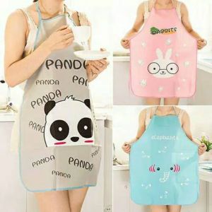 apron karakter anti air anti minyak celemek masak karakter anti minyak apron waterproof SH C08