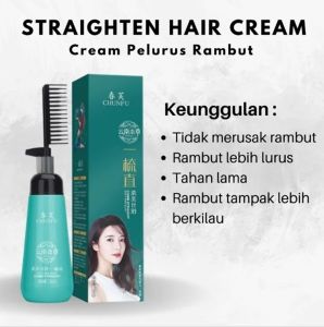 Chunfu Smoothing Rebonding Krim Pelurus Rambut Tanpa Catok