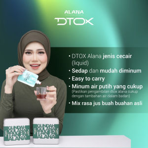 ALANA DTOX DRINK READY STOCK ALANA DTOX