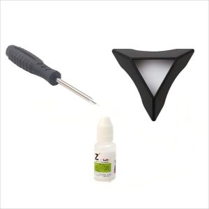 3 Pcs Magic Cube Maintenance Oil Stable Triangular Base Precision Screwdriver Set Repair Accessory
