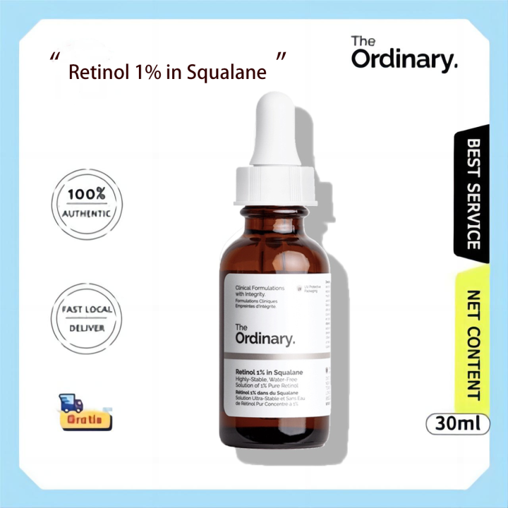 ⚡Ready Stock⚡The Ordinary Retinol Serum 1% in Squalane 30ml | Lazada PH