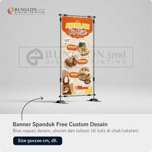 PRINT CETAK SPANDUK BANNER ANEKA MIE CUSTOM DESAIN