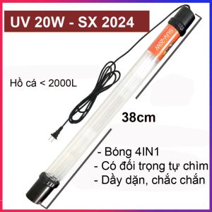 Đèn UV 75W SUV+ AQUA Diệt Khuẩn Rêu Tảo Hồ Koi Xử Lý Nước Thải & Sinh Hoạt Cực Mạnh