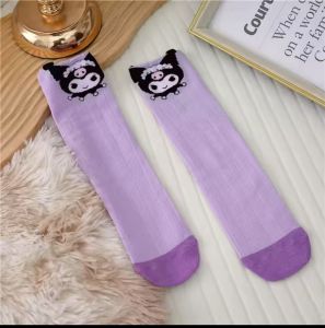 Christmas Gift Halloween New Girls Casual Shoes Sanrio Spring Autumn Kuromi Anime kids Cartoon Kawaii Soft soled Breathable comfort sweet Sports Shoes