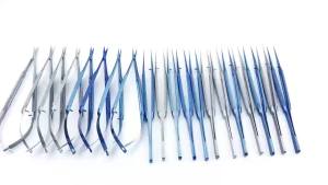 KITA Stainless Steel Toothless/ toothed Forceps platform micro Tweezers 10.5cm-18cm with Round Handle Ophthalmic Instruments 1pcs