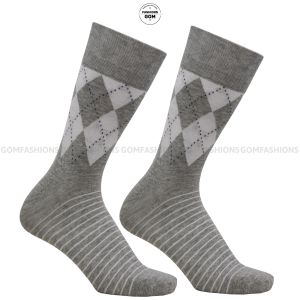 Vớ cổ cao nam đi giày tây mẫu MIX07 tất đi giày tây chất liệu cotton mềm mại hút ẩm thoáng khí - GOM-MIX07-1DOI