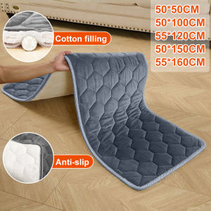 Flannel Sofa Cushion Mat Soft Plush Non Slip Sofa Cover Set Bench Cushion 1/2/3 Seater
