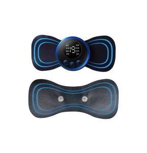 Mini Portable Electric Pulse Neck Massager Cervical Back Muscle Pain Relief Tool Shoulder Leg Body Massage Relax