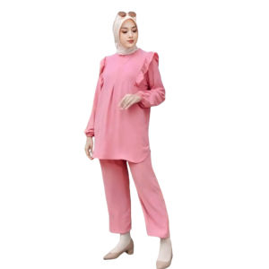 Setelan Wanita Ambar One Set Crinkle Airflow Premium Terbaru