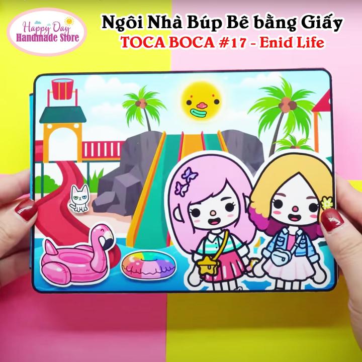 Nhà Búp Bê Bằng Giấy chủ đề Ngôi Nhà của Toca Boca #17 - Enid Life ...