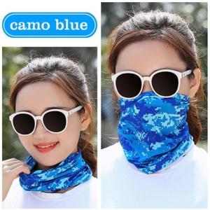 Adjustable Neck Tube Face Mask for Motorcycling Fishing & Outdoor Activities - Multi-Color