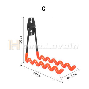 แร๊กแขวนรถติดผนัง BIKE HANGER ที่แขวนจักรยาน ตัวแขวนจักรยาน ตะขอแขวนจักรยานกันลื่นพร้อมสกรูแบบติดผนังสําหรับแขวนจักรยาน