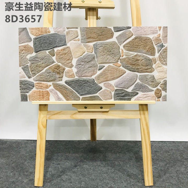 Villa garden wall tile cobblestone floor tile nonslip wall culture