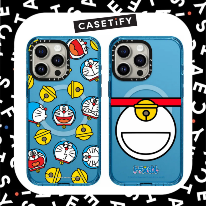 New CASETiFY x Doraemon Impact Phone Case with Magsafe for iPhone 15 ...