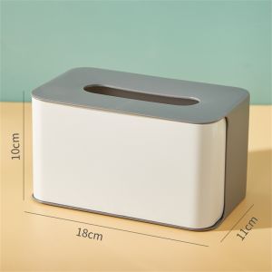 【In Stock】Tissue Box Holder Toilet Household Storage Napkin Paper