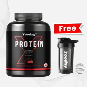 Yooday Whey Protein 2.2kg (62 Serving) Dual-Protein Complex Protein Powder 0 Sugar for Muscle Gain Gym Fitness Nutrition