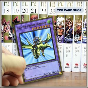 [YCDcardgame] Thẻ bài yugioh chính hãng  Gaia the Dragon Champion – Premium Gold Rare