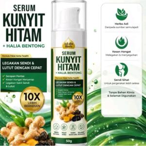 Ad-din Herb Serum Kunyit Hitam + Halia Bentong Serum Herba Tradisional Penjagaan Badan & Urutan Harian