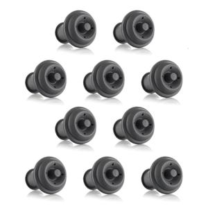 10 Pcs Reusable Home Vacuum Wine Saver Preserver Wine Sealed Stopper Leakproof Silicone Wine Bottle Stopper Preserver