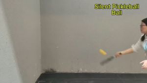 SG stock Silent Pickleball Balls Polyurethane Indoor & Outdoor Use For adults or children