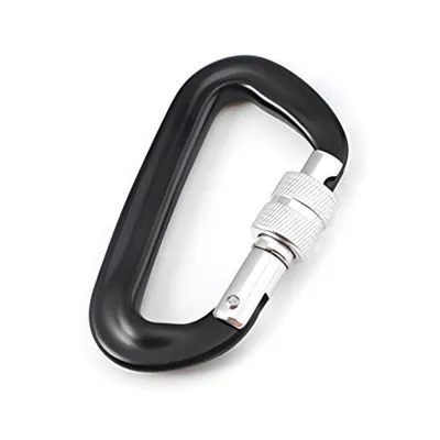 WAPKTY 12KN Móc khóa an toàn chuyên nghiệp Nhôm Nhiều màu sắc Khóa an ninh leo núi Chất lượng cao Công cụ leo núi ngoài trời Thiết bị bảo hộ leo núi