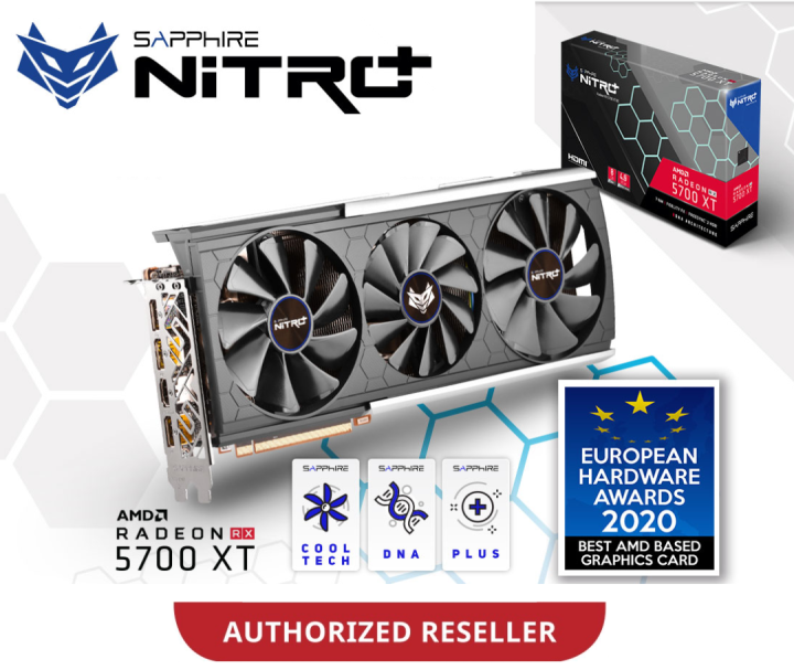 SAPPHIRE NITRO+ Radeon RX 5700 XT BE 8GB GDDR6 Graphic Card