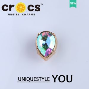 Metal jibbitz cross charms Christmas Tree Shoe Buckle metal Heart Gem Shoe Accessories