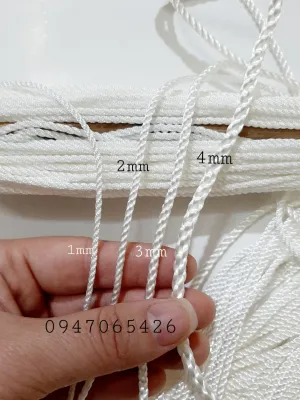 Dây dù chịu lực dây thừng 10m dây dù bền bỉ loại sợi 3mm 5mm6mm7mm8mm10mm