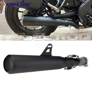 For Honda CM300 CM500 VH Motorcycle Exhaust Ending Pipe Escape Moto Modify Muffler Stainless Steel Motocross Rebel 500 rebel300 cm500x CMX500
