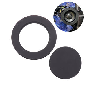 438178 ZXC 1 Piece 4 5 Inch Universal Foam Car Speaker Sound Insulation Ring Cotton Bass Door Trim Soundproof Auto Interior Accessories