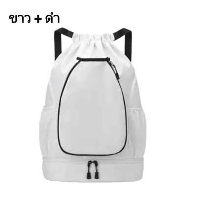 [พร้อมส่งในไทย] กระเป๋าเป้สะพายหลังสำหรับไม้แบดมินตัน กันน้ำ ความจุมาก พร้อมที่ใส่ลูกและรองเท้า ใช้ได้กับยิมและฟิตเนส